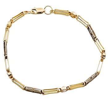 9ct gold Cubic Zirconia Bracelet